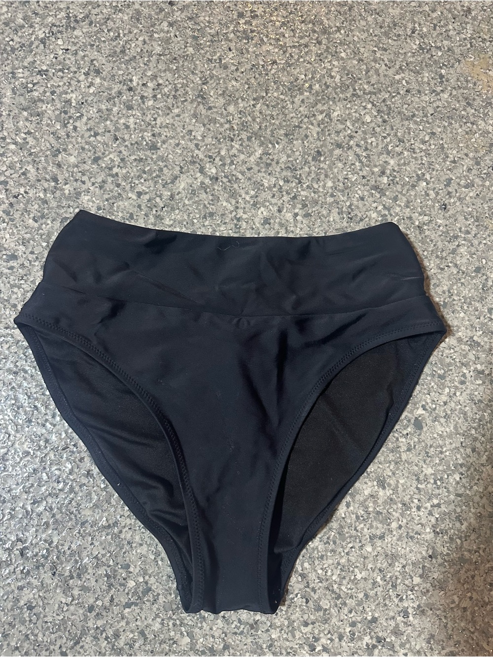 Old Navy Black High-Waist Bikini Bottoms
